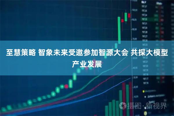 至慧策略 智象未来受邀参加智源大会 共探大模型产业发展