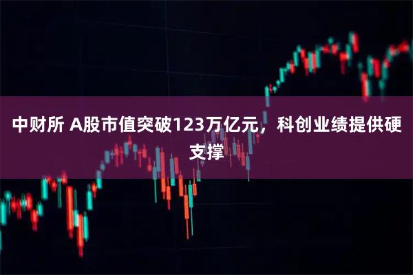 中财所 A股市值突破123万亿元，科创业绩提供硬支撑