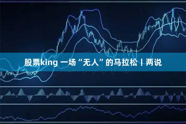 股票king 一场“无人”的马拉松丨两说