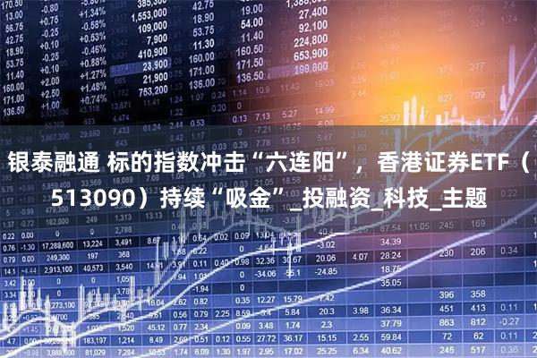 银泰融通 标的指数冲击“六连阳”,香港证券ETF(513090)持续“吸金”_投融资_科技_主题